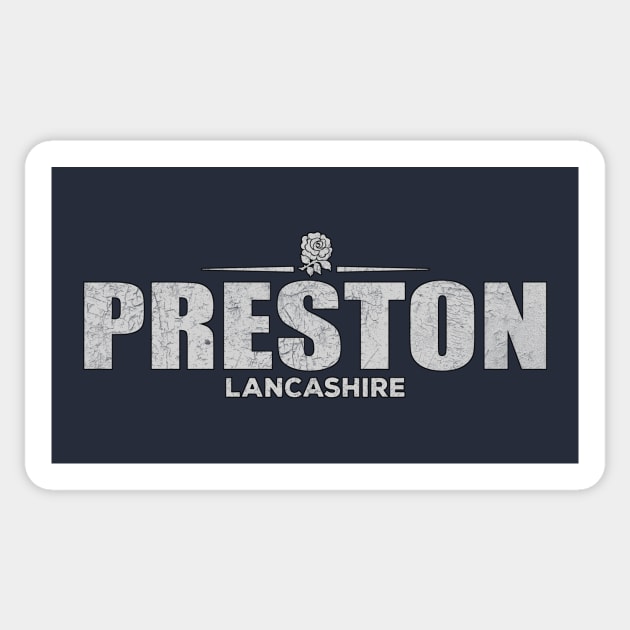 Preston Lancashire, England Sticker by LocationTees